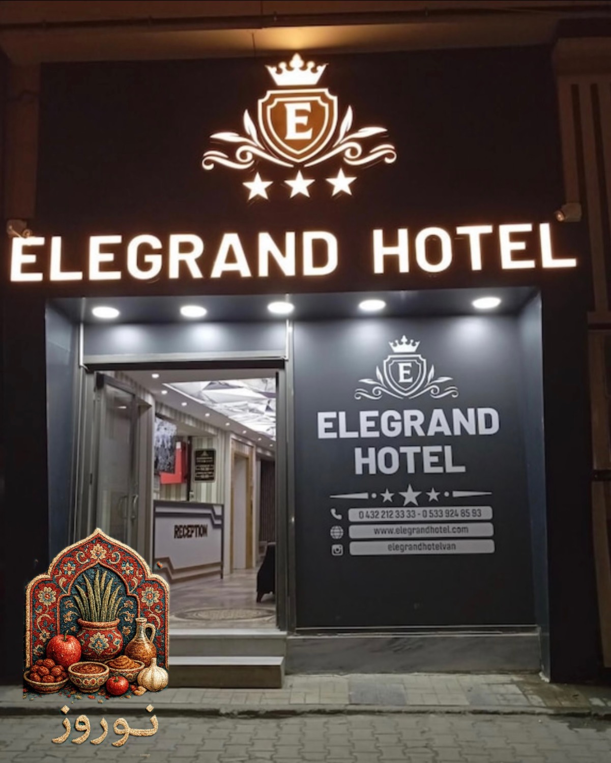 تور نوروزی زمینی وان | Elegrand Hotel Van